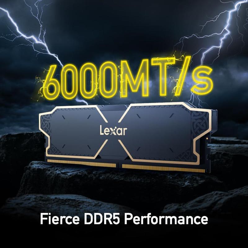 Memória RAM DDR5 Lexar THOR OC 32GB (2x16GB) 6000MT/s - Desktop